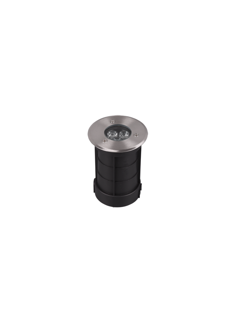 Faretto Led Da Incasso Calpestabile IP65 Nichel Belaja Ø11 cm Trio Lighting