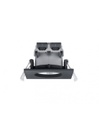 Faretto da Incasso Quadrato Zagros Nero Led 5W IP65 8x8 cm Trio Lighting