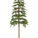 Albero di Natale Alpine Fir H 210 x ø 50 cm