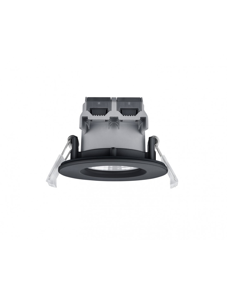 Faretto da Incasso Rotondo Zagros Nero Led 5W IP65 Ø8 cm Trio Lighting