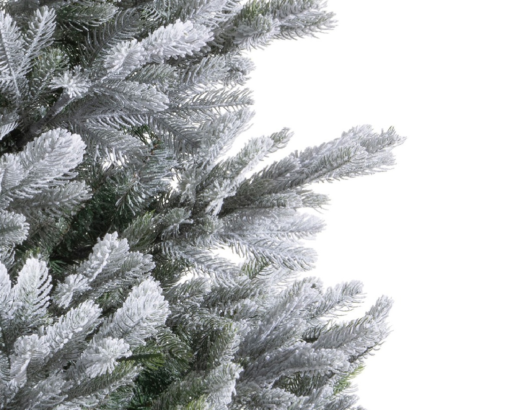 Albero di Natale Alberg innevato  Altezza cm 180
