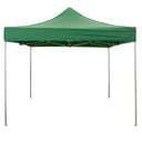 Gazebo pieghevole 3x3 Verde in PVC impermeabile