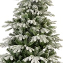 Albero di Natale Sunndal fir frosted H 210 x ø 120 cm