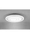 Grande Plafoniera Circolare Moderna Led Dimmer Kagawa Bianco Trio Lighting