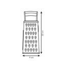 Grattugia con manico in plastica Handy