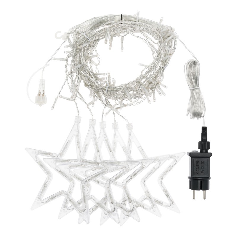 Ice Light Stelle 150 LED 400x80cm bianco caldo