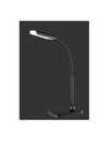 Lampada Da Scrivania Led Flessibile Pico Nero Trio Lighting