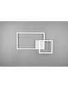 Lampada Da Soffitto Squadrata Orientabile Led Dimmer Padella Bianco Trio Lighting
