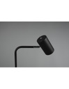 Lampada Da Tavolo Marley Nero E Spot Cilindrico H45 Trio Lighting