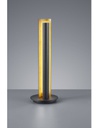 Lampada Da Tavolo Moderna Led Texel H47 cm Nero E Oro Trio Lighting