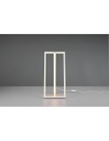 Lampada Da Tavolo Squadrata Moderna Touch Dimmer Led Edge Bianco Trio Lighting
