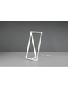 Lampada Da Tavolo Squadrata Moderna Touch Dimmer Led Edge Bianco Trio Lighting