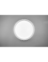 Lampada Rotonda Soffitto Legno Bianco Led 38w Dimmer Monte Trio Lighting