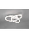 Lampada Soffitto Vortice Moderna Yara Bianco Led Dimmer Trio Lighting