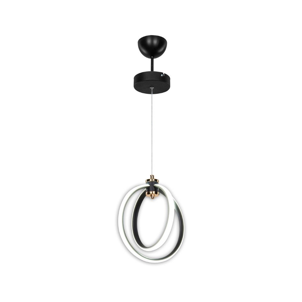 Lampada a sospensione Felicia due cerchi Led ASZ1591