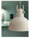 Lampada a sospensione Kande in acciaio bianco STS