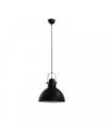 Lampada a sospensione Kande in metallo nero STS