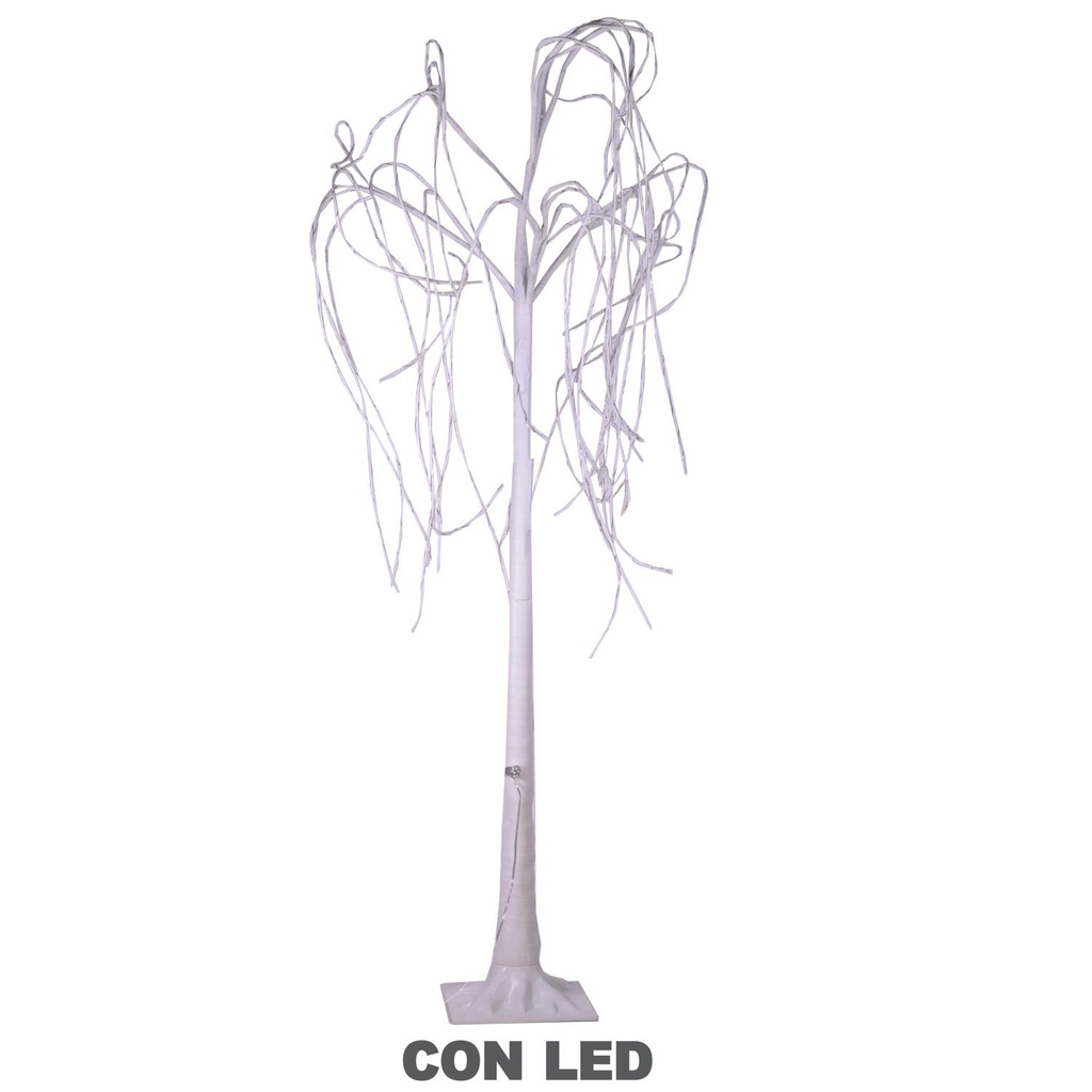 Albero led bianco 280 micro led luce bianco freddo al.fissa uso esterno