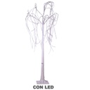 Albero led bianco 280 micro led luce bianco freddo al.fissa uso esterno