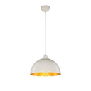 Lampada a sospensione Topak ASZ0948 in metallo bianco
