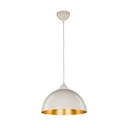 Lampada a sospensione Topak ASZ0948 in metallo bianco EFFEZ