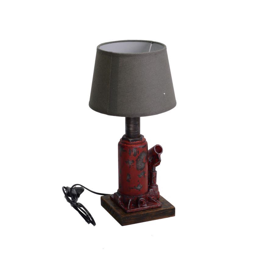 Lampada resina cappello grigio cric cmø22,5h45