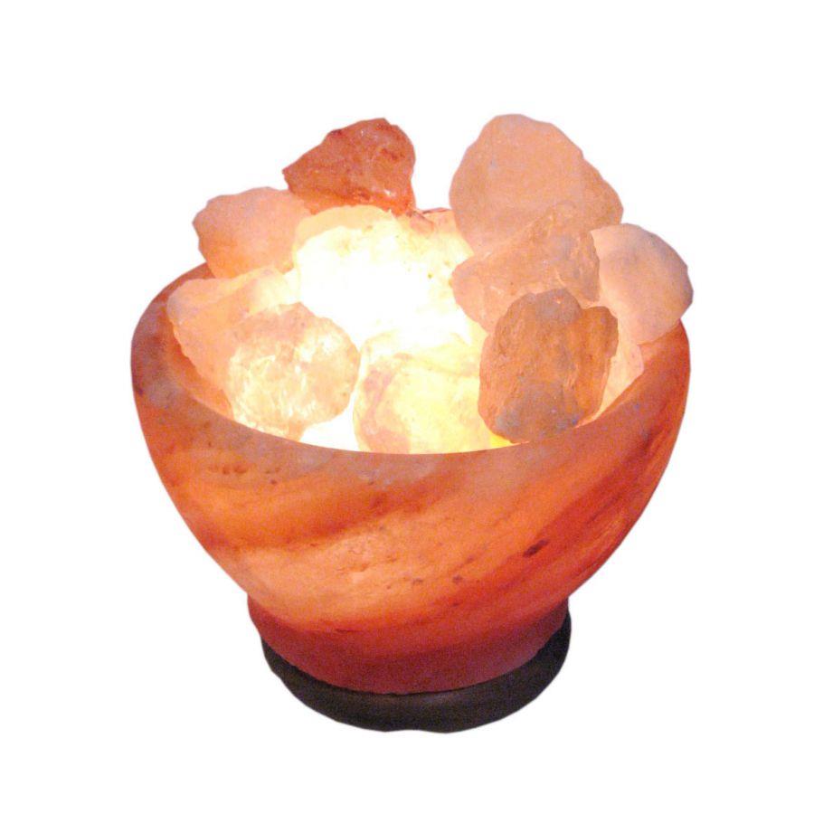 Lampada sale coppa c-pezzi 2kg circa cmø18h18