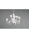 Lampadario Bianco Sala Da Pranzo 9 Luci Con Catena Elsa Trio Lighting