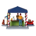 Lemax Santa Claws &amp; Paws Set Of 3 - Set di 3 Babbo Natale Artigli e Zampe per villaggio di Natale