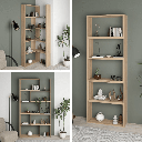 Libreria Wish estensibile angolare rovere 200h EFFEZ