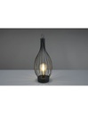 Lume Led Batterie Ricaricabili Mairana Nero Sensore IP44 Trio Lighting