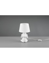 Lume Scimmietta Ceramica Bianca &quot;Non Sento&quot; Nilson Trio Lighting