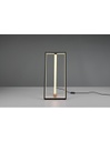 Lumetto Squadrato Moderno Touch Dimmer Led Edge Nero E Oro Trio Lighting
