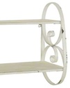 Mensola 2 ripiani h-4910 cm. 66 x 23,5 h 43