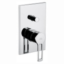 Miscelatore incasso doccia con deviatore linea Ringo cromo