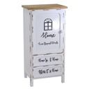 Mobile breslavia 1 anta + 2 cassetti cm 50x38h100