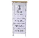 Mobile breslavia 1 anta + 3 cassetti cm 50x38h120