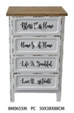 Mobile breslavia 4 cassetti cm 50x38h88