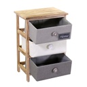Mobiletto brenda cassettiera bottone 3 cassetti cm 40x29h58