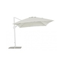 Ombrellone Eden bianco- naturale 300x400xh260 cm iperbriko