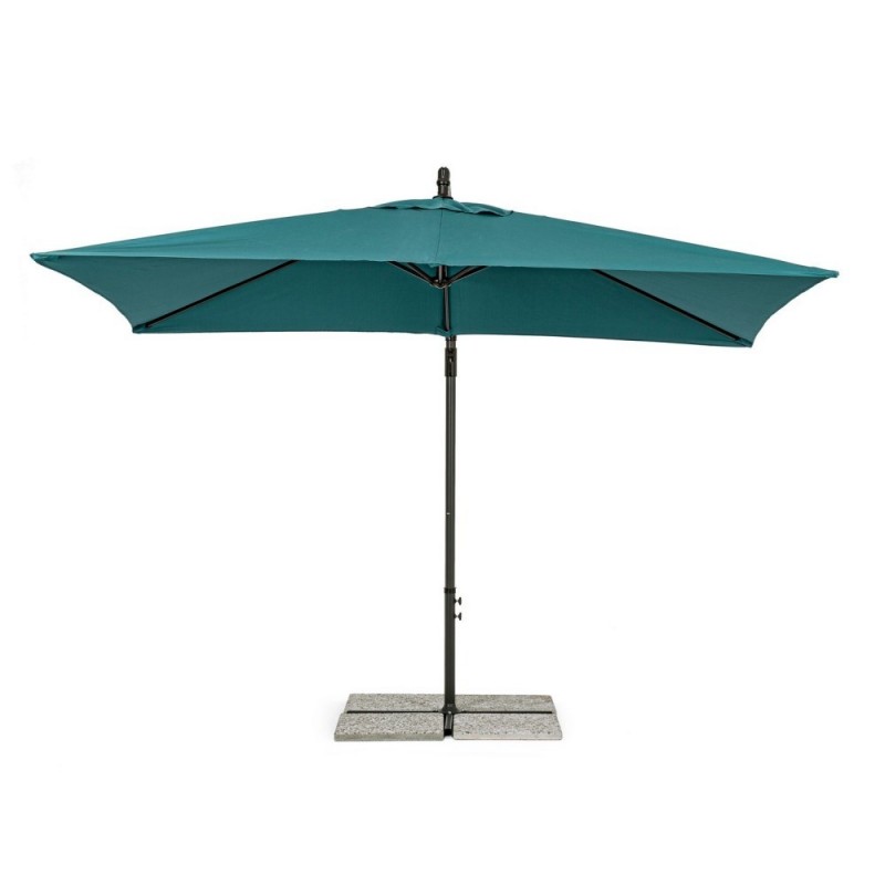 Ombrellone a braccio Texas 2x3 cm antracite-pavone