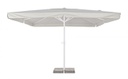 Ombrellone alluminio bianco grigio chiaro Alghero