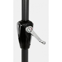Ombrellone da giardino Atlanta cm 270x h240 con snodo Antracite-Tortora