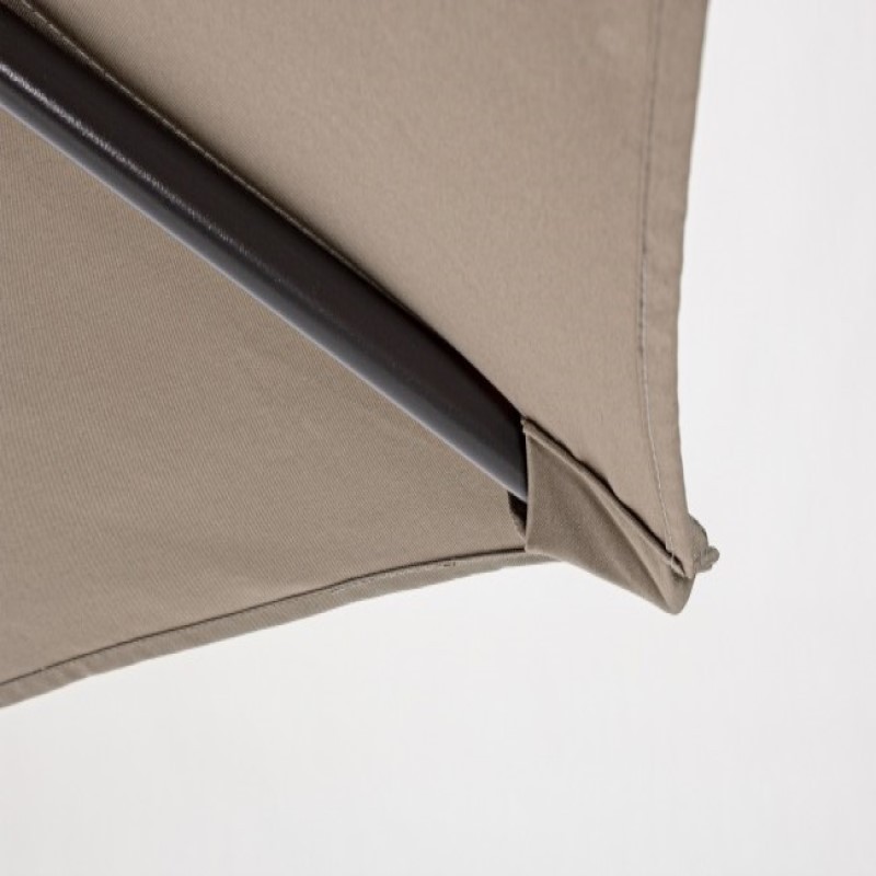 Ombrellone da giardino Tortora KALIFE diametro 300x h242 cm