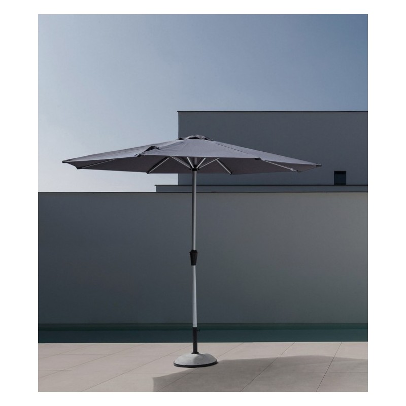 Ombrellone da giardino Vienna grigio 2,5 m