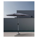 Ombrellone da giardino Vienna grigio 2,5 m