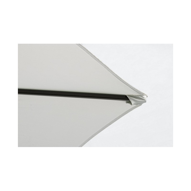 Ombrellone da giardino con braccio a 360°Texas cm 300x h260 Antracite-Natural iperbriko