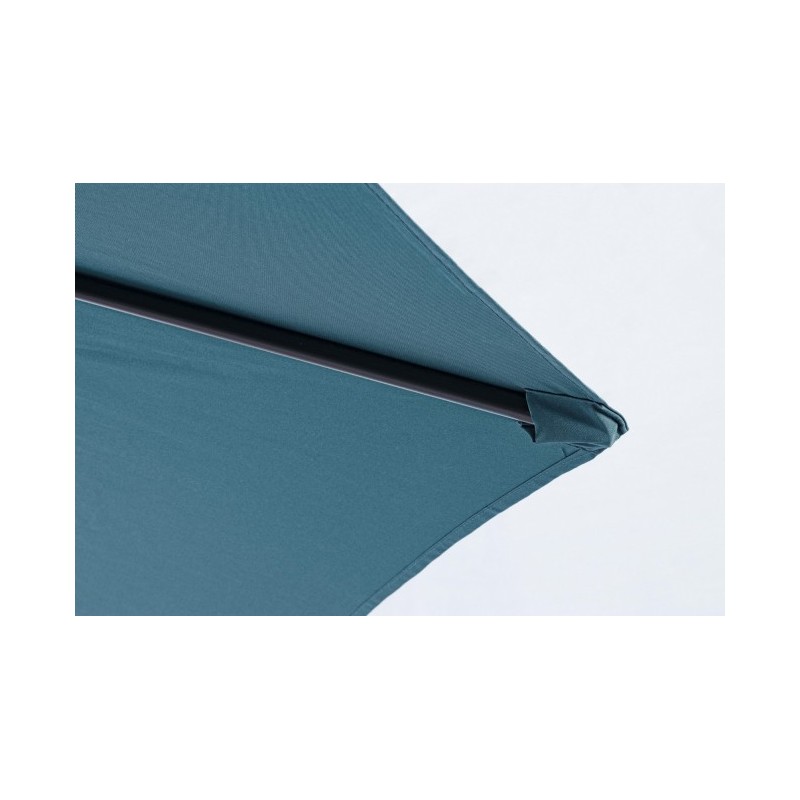 Ombrellone da giardino con braccio a 360°Texas cm 300x h260 Antracite-Pavone iperbriko