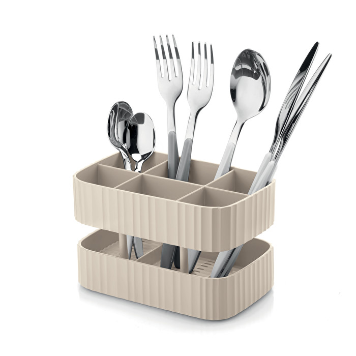 Organizzatore da lavello Tidy  &amp; Safe bianco latte