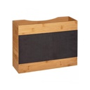 Organizzatore per cucina in bamboo Naturale AIMANTE 31x8,5x h25 cm